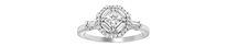Moissanite in india rings