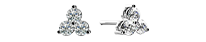 Moissanite in india stud